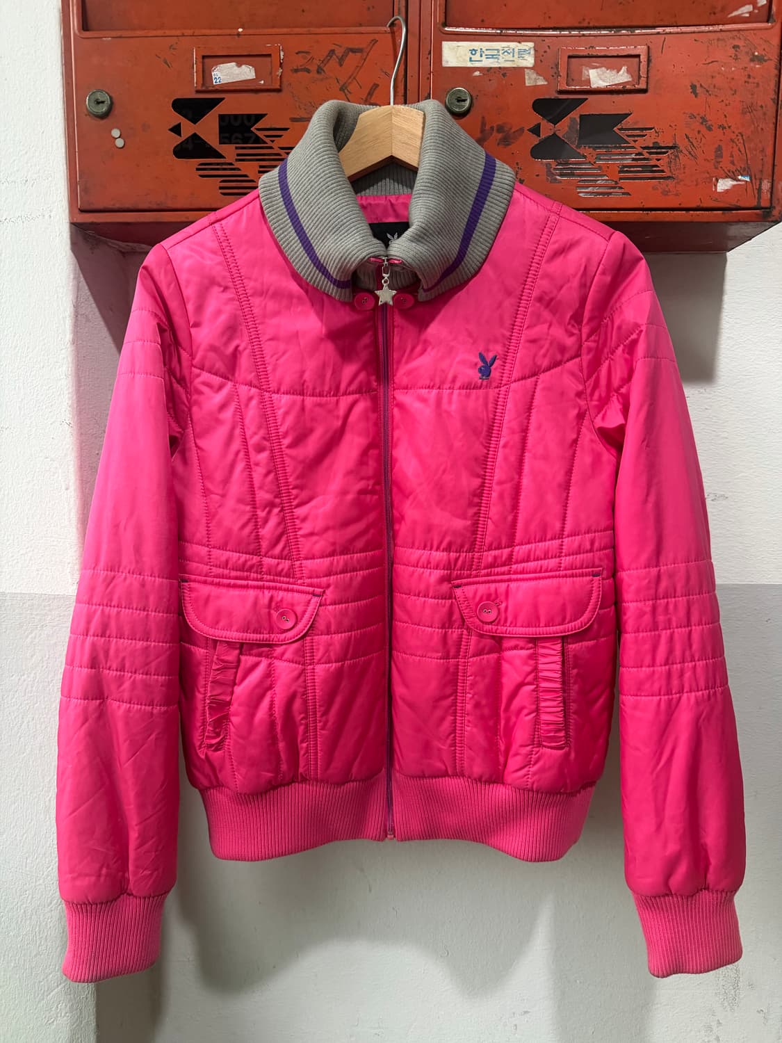 플레이보이 패딩 상품이미지1