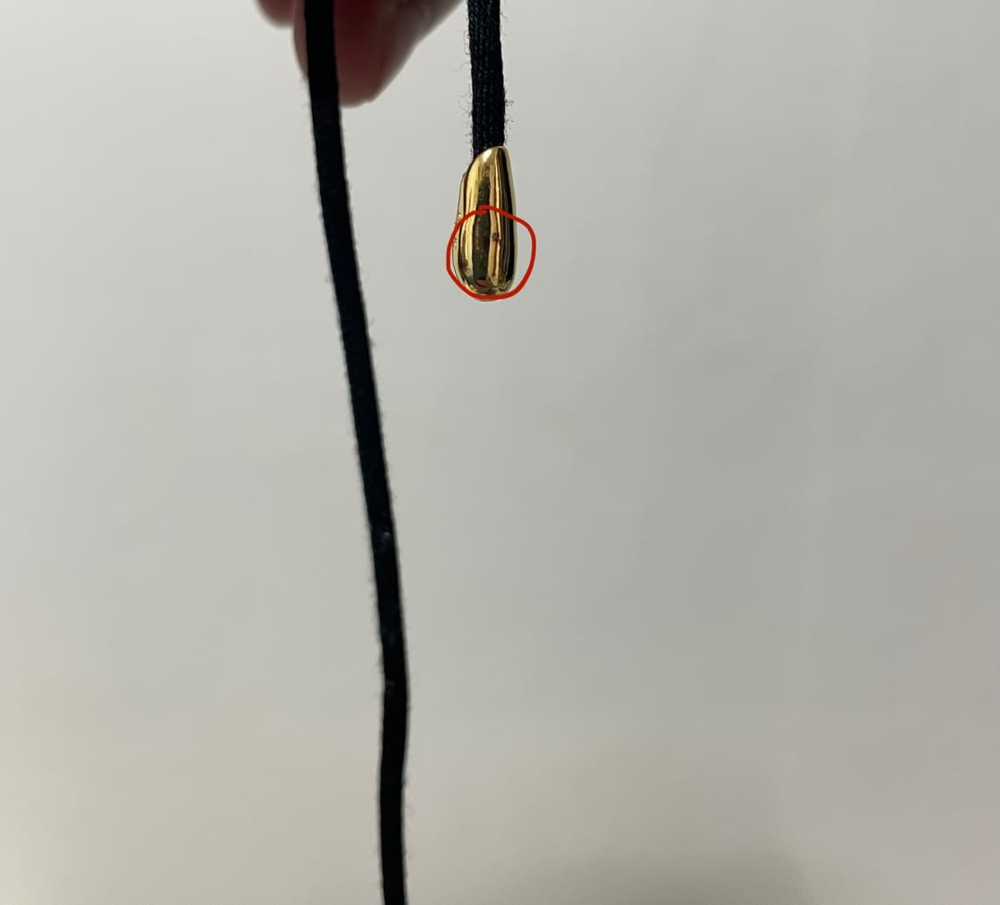 소피부하이 슈레이스 쵸커 골드 상품이미지2