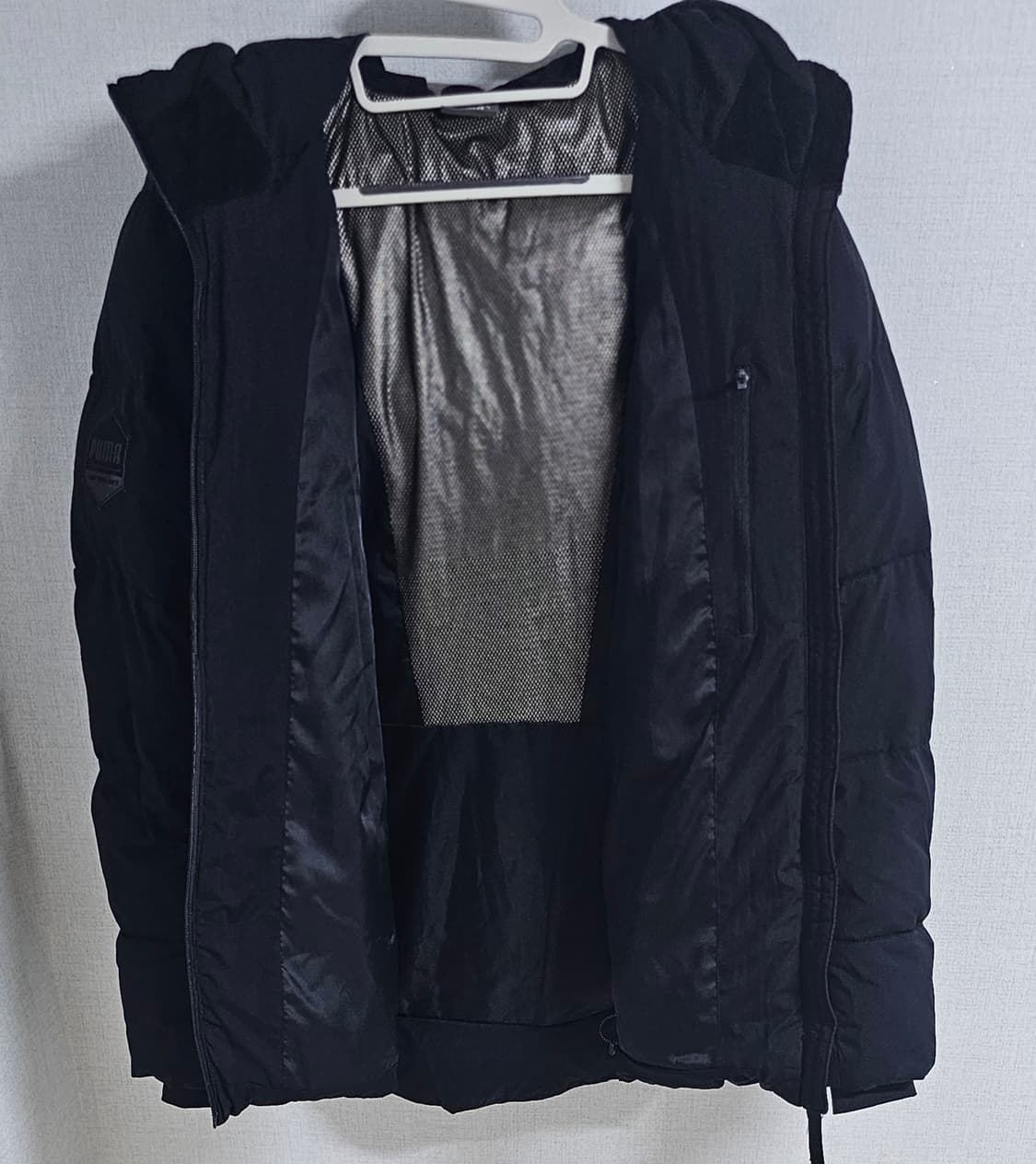 정품)푸마다운후드패딩L거의새상품 상품이미지3