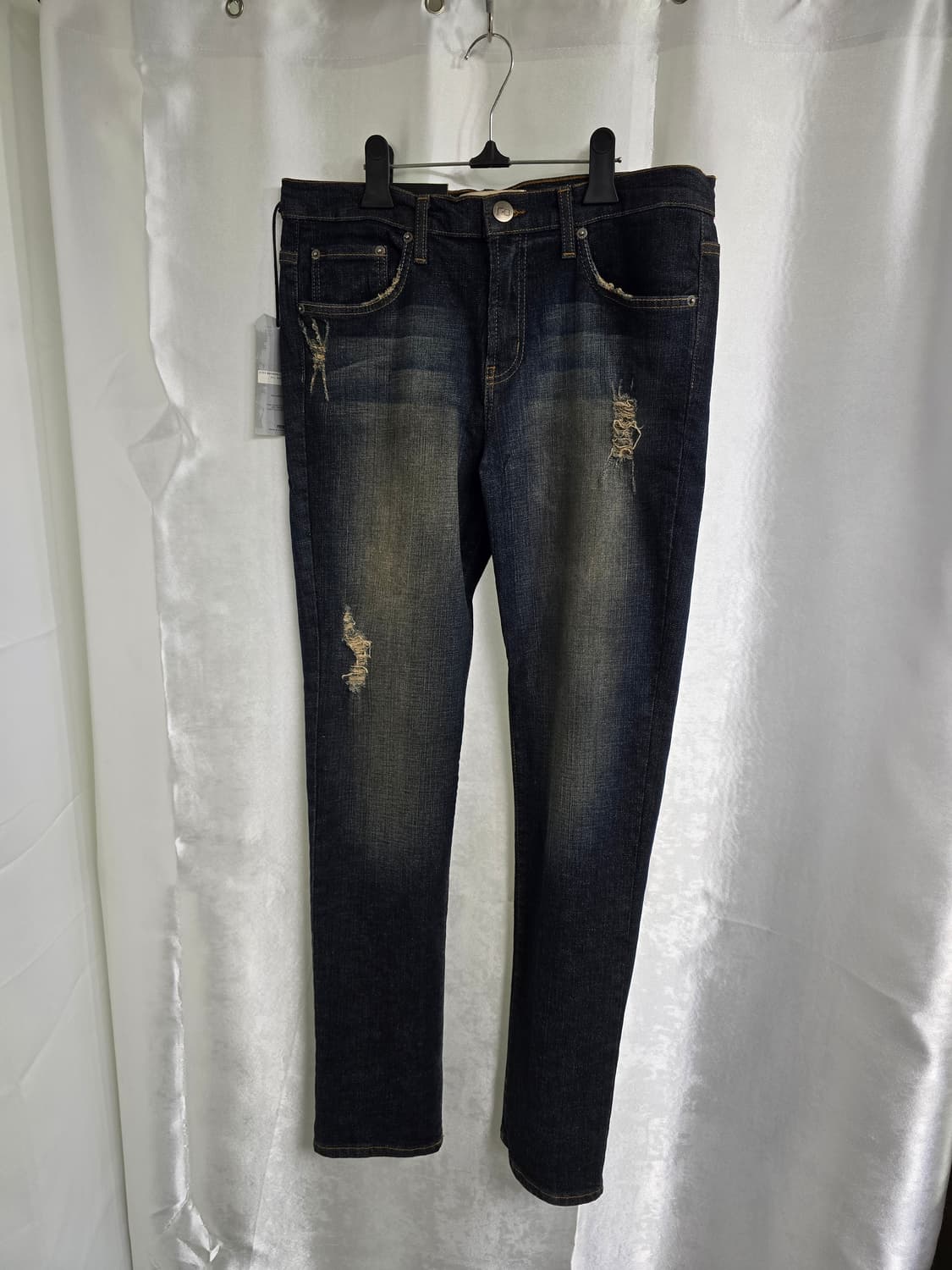 네오블루 데미지 워싱 데님 청바지 (1671) 상품이미지1