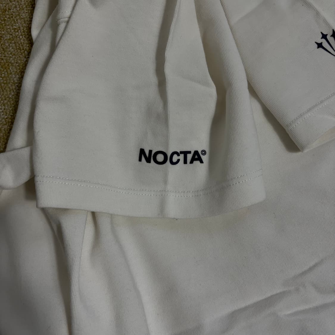 나이키 NOCTA 화이트 반팔(L) 상품이미지5