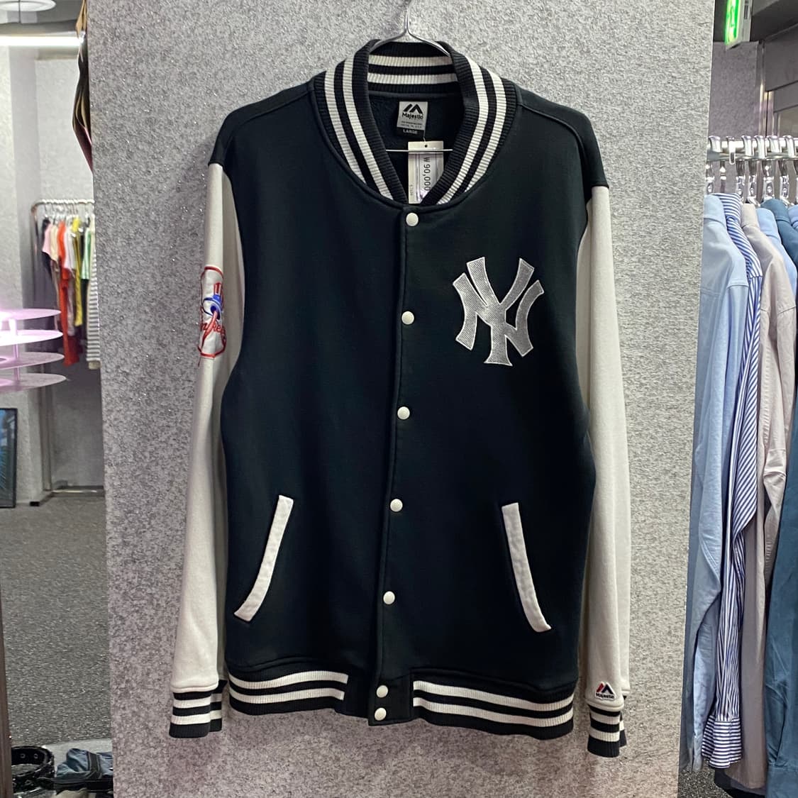 마제스틱 뉴욕 양키스 코튼 스타디움자켓 B2828 상품이미지2