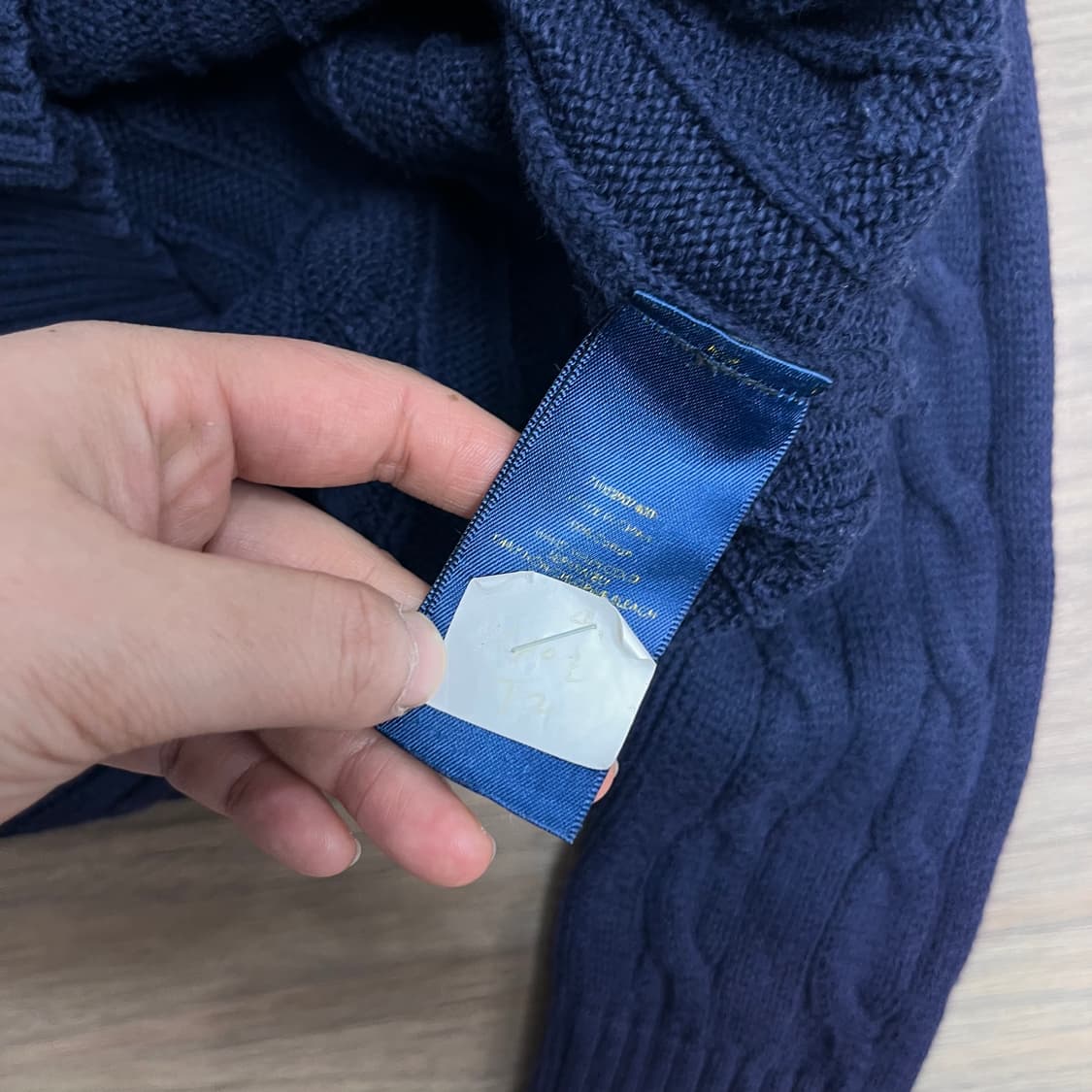 95 폴로랄프로렌 꽈배기 코튼니트 상품이미지5