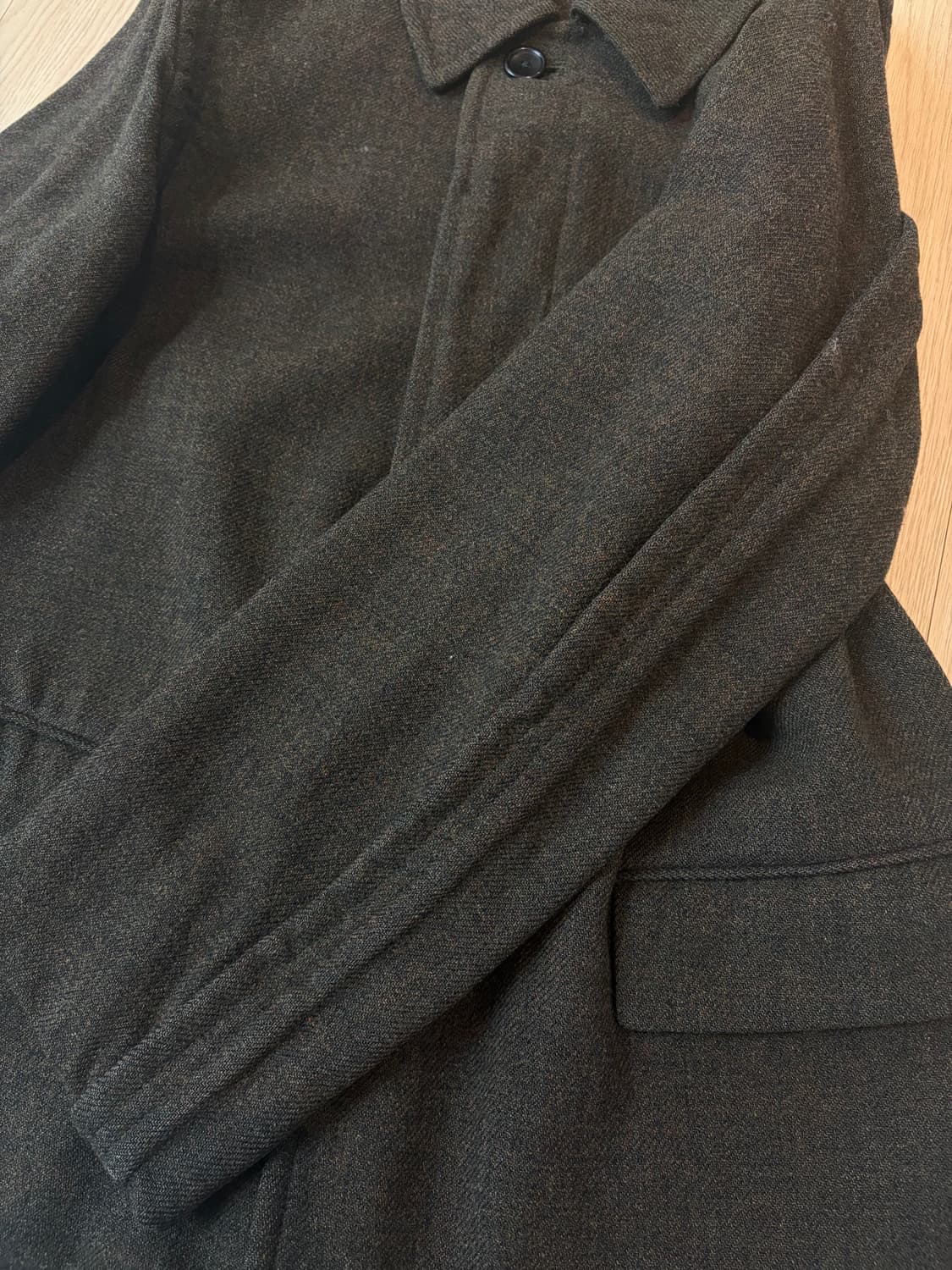 Homme plus brown Coat 상품이미지2