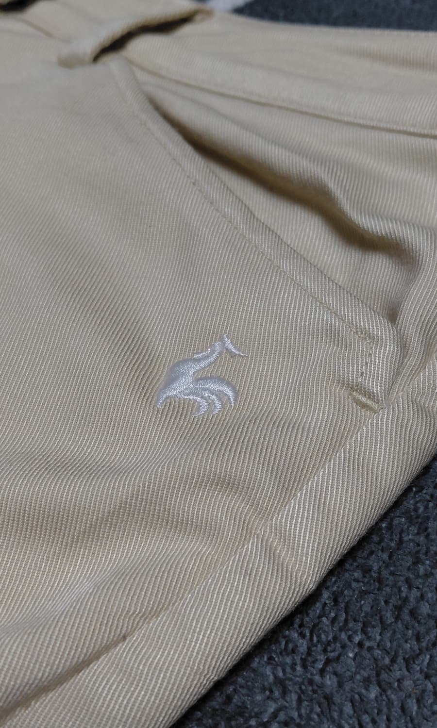 [L] 르꼬끄 스포르티브 골프 컬렉션 기능성 면팬츠 (베이지) 상품이미지9