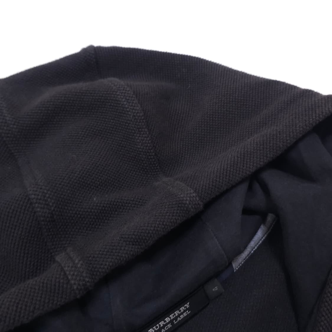 버버리 레더 패치 후드 집업 상품이미지4