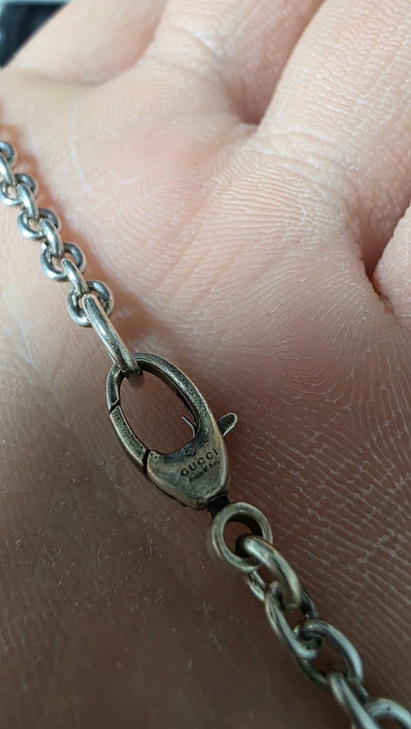 구찌 인터로킹 목걸이 (실버 925) 상품이미지3