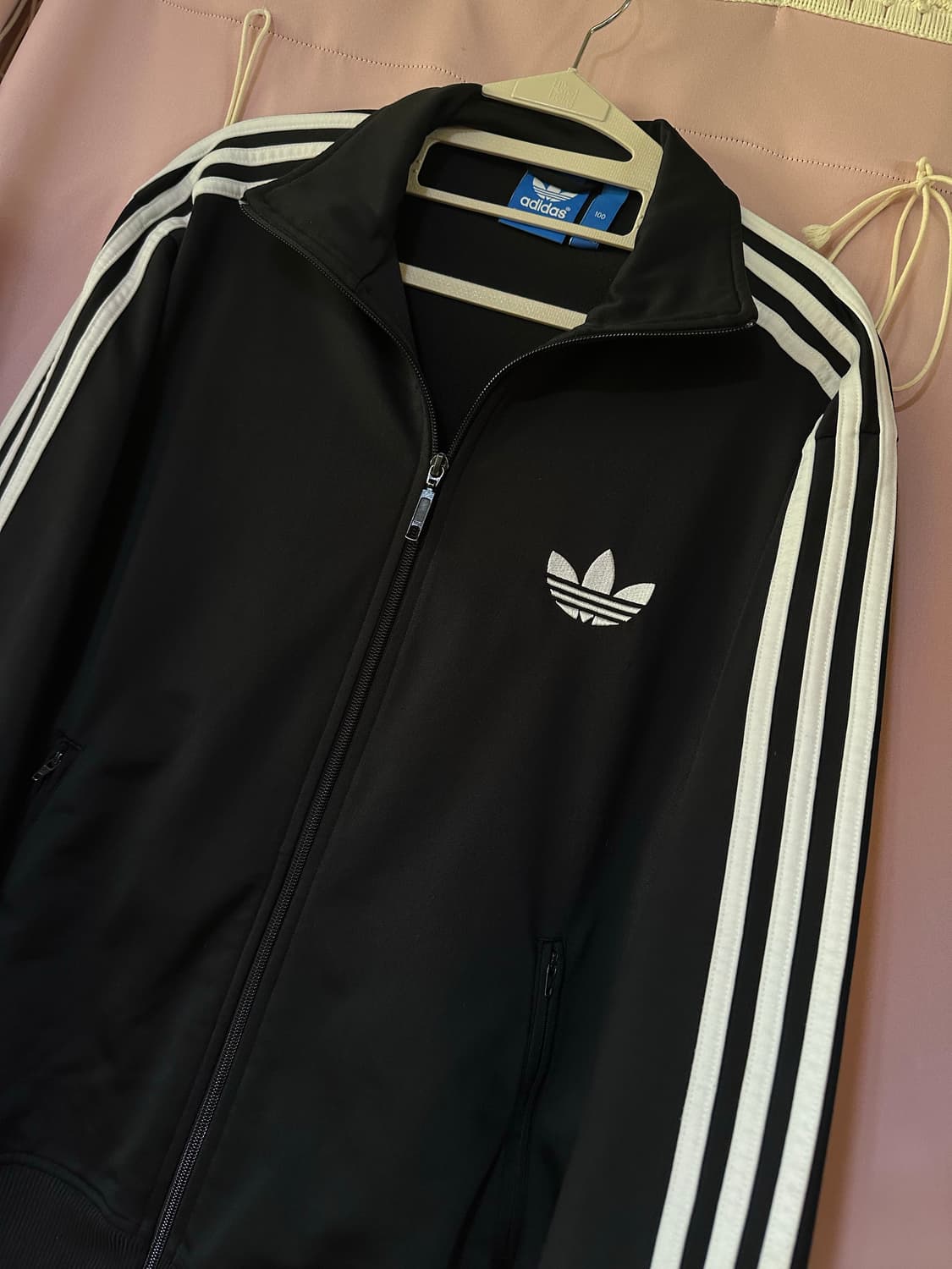 아디다스 져지 아디다스 파이어버드 블랙 불꽃져지 집업 트랙탑 구파이어버드 상품이미지1