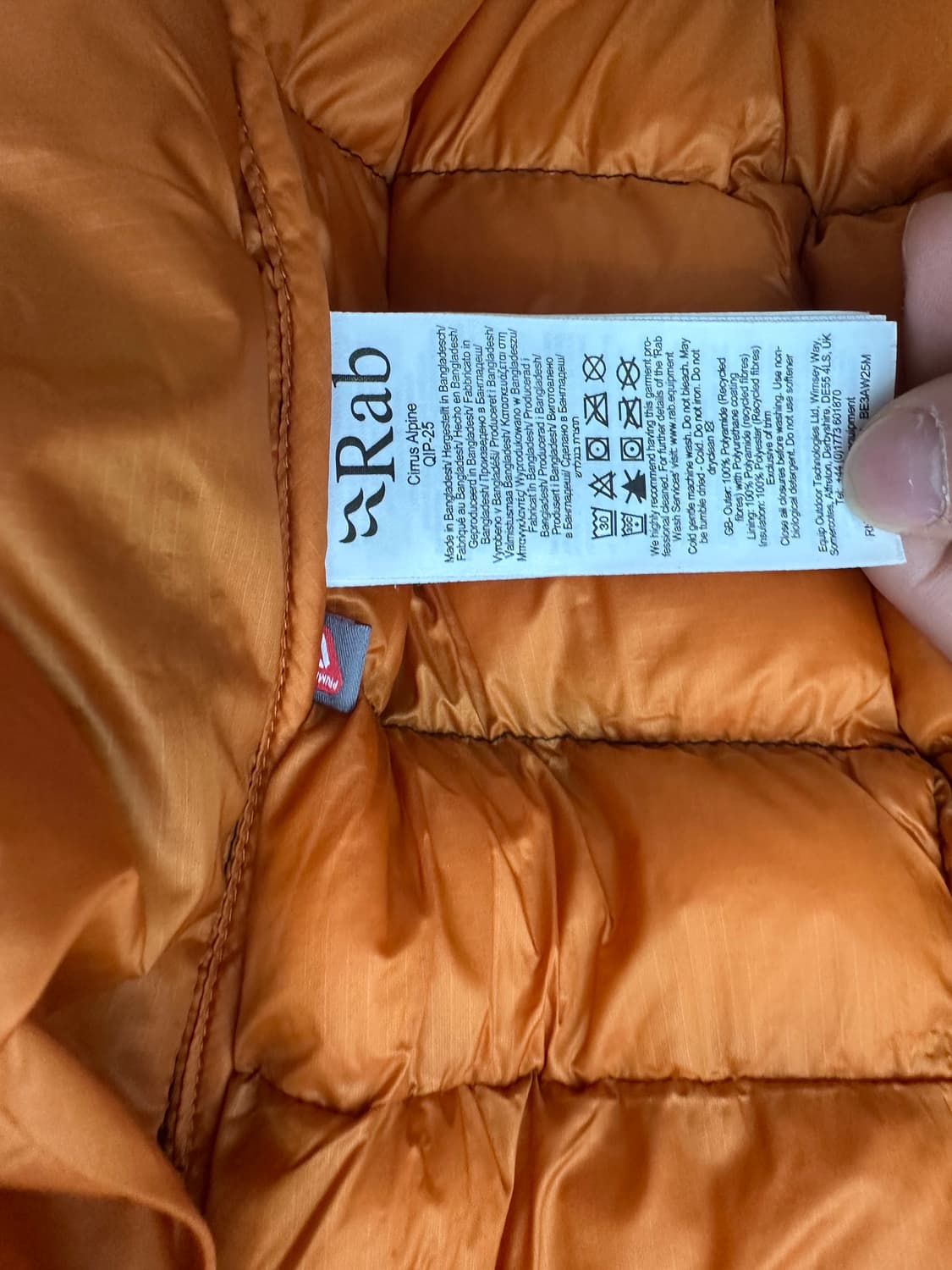 랩 rab 씨러스 알파인 자켓 L 상품이미지3