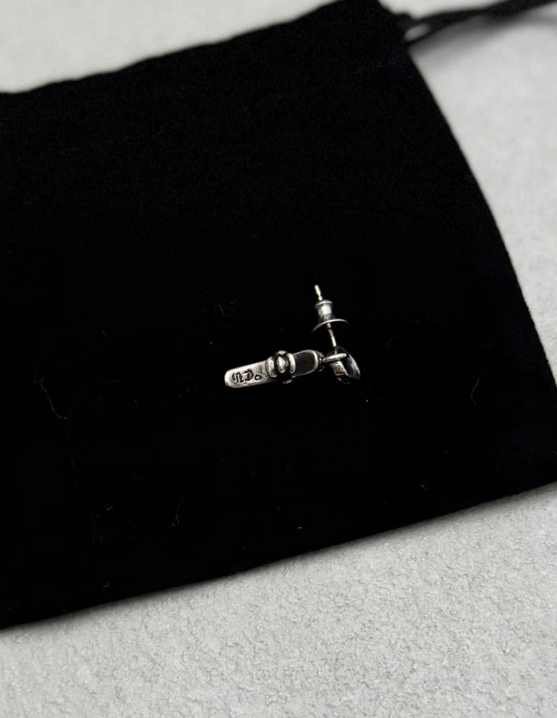 Chrome Hearts 크롬하츠 베이비펫 드롭 이어링 상품이미지3