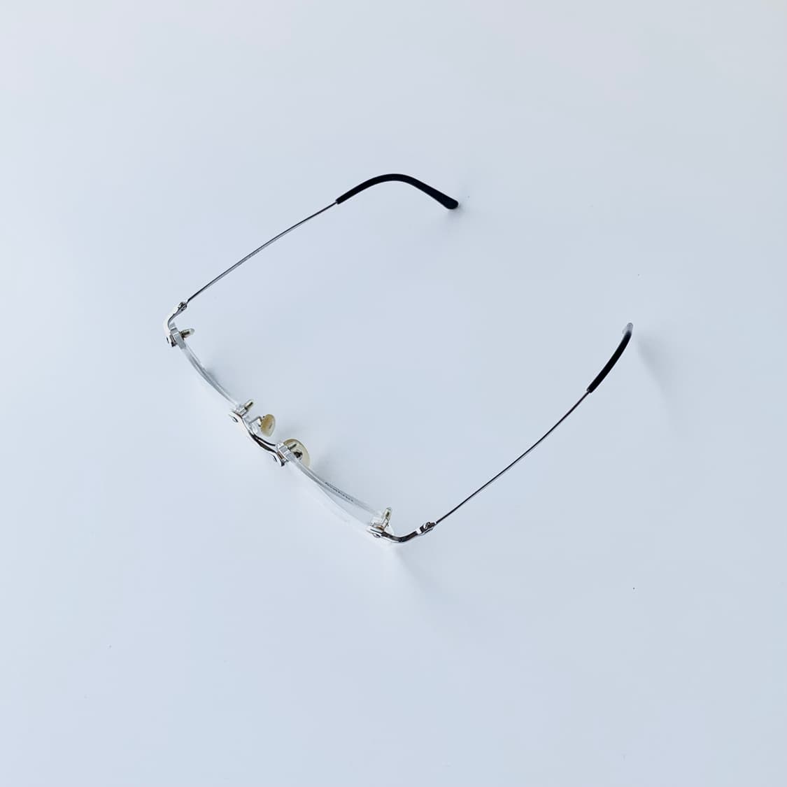 800 데드스탁 픽키 무테 스퀘어 사각 경량 빈티지안경 상품이미지3