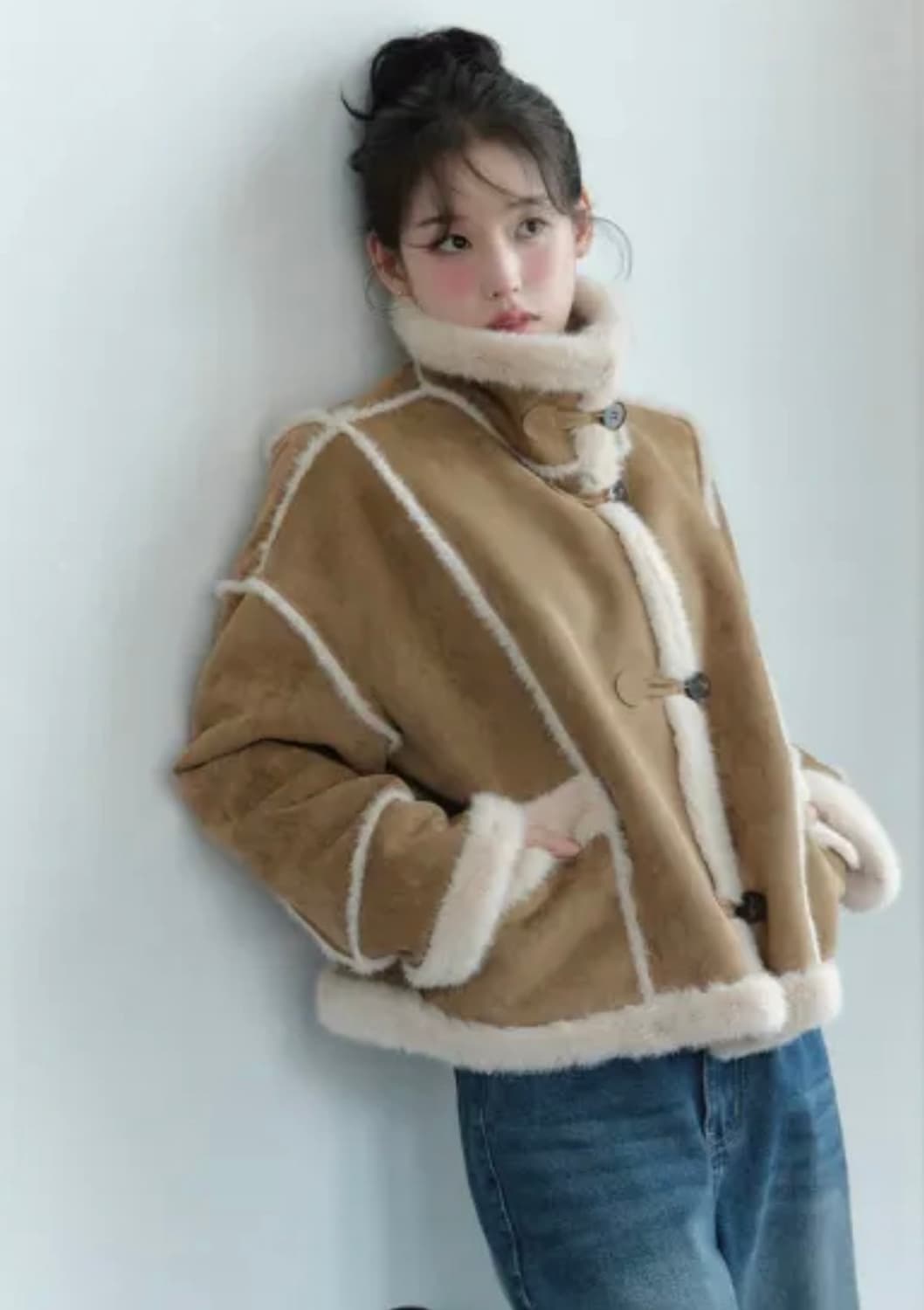 마리끌레르 무스탕 상품이미지3