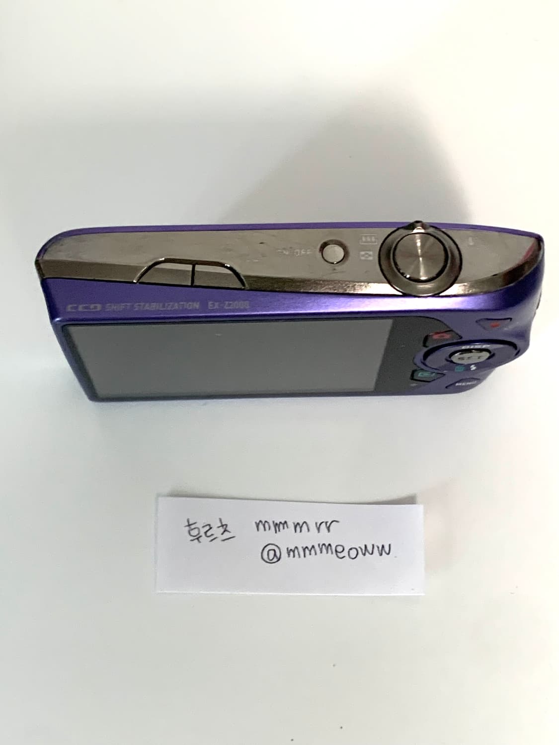 casio ex-z2000 카시오 엑슬림 상품이미지2