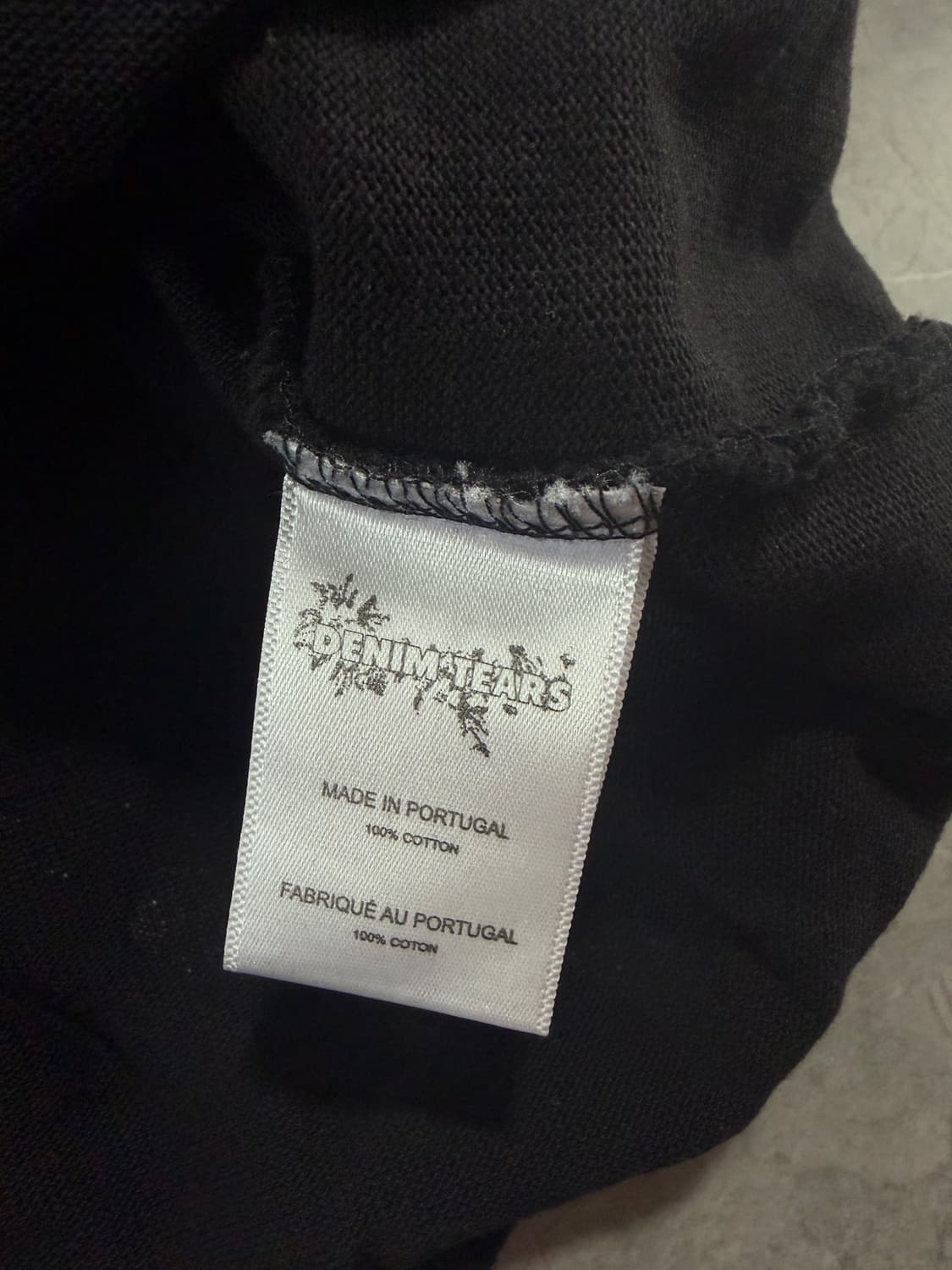 Cotton Wreath Long Sleeve Black L 상품이미지5