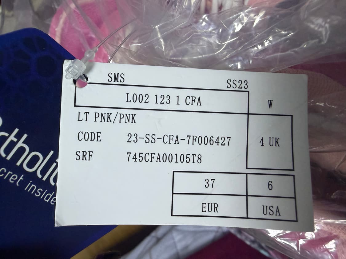 정품 라코스테 신발 핑크 230 새상품 상품이미지9