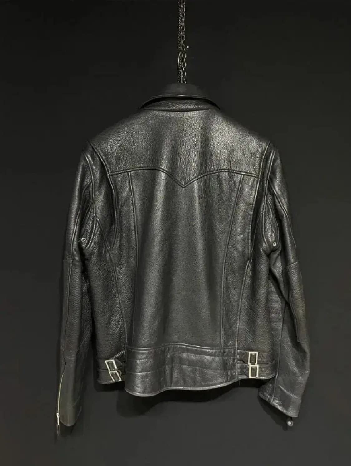 100)싱글라이더 소가죽 자켓 상품이미지7