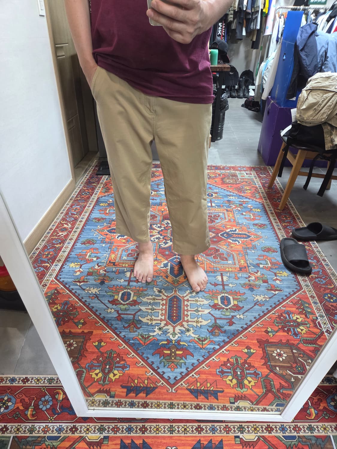 팀버랜드 치노 9부 팬츠 릴렉스핏 33 34 상품이미지8