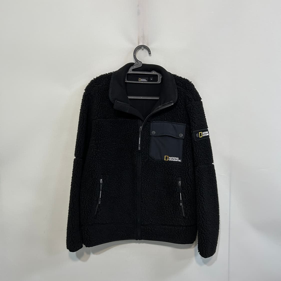 내셔널지오그래픽 남성 후리스 자켓 95 블랙 상품이미지1