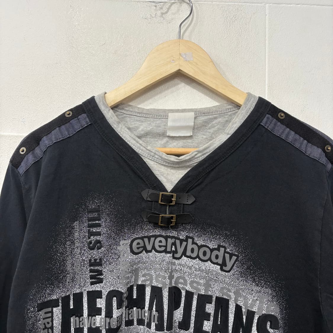 vintage Y2K 레이어즈 롱슬리브 티셔츠 상품이미지2