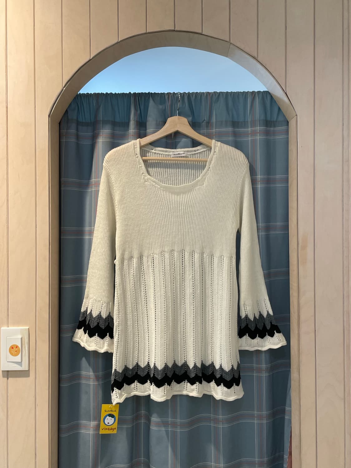 일본 레이어드 니트원피스 상품이미지6