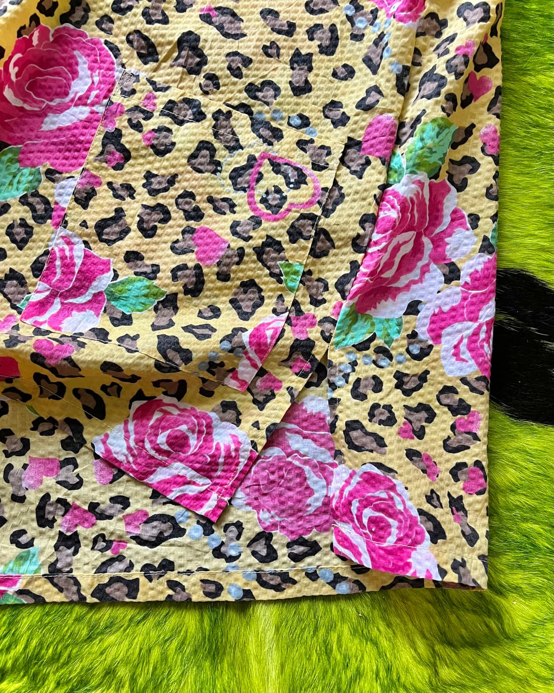 90-00s RUBY Japan Leopard Kimono Top 상품이미지9