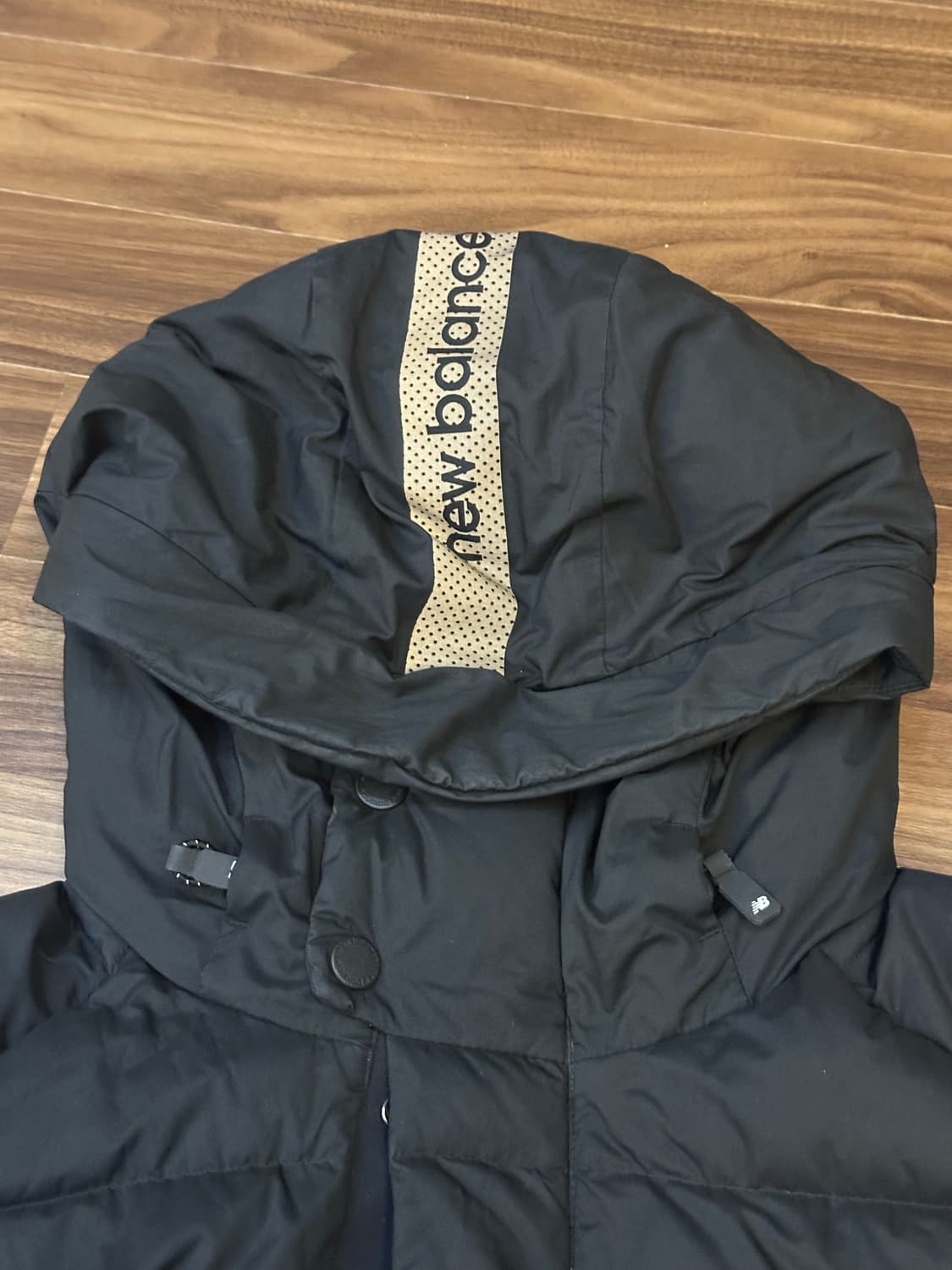 뉴발란스 롱패딩 블랙 100 (L) 상품이미지6