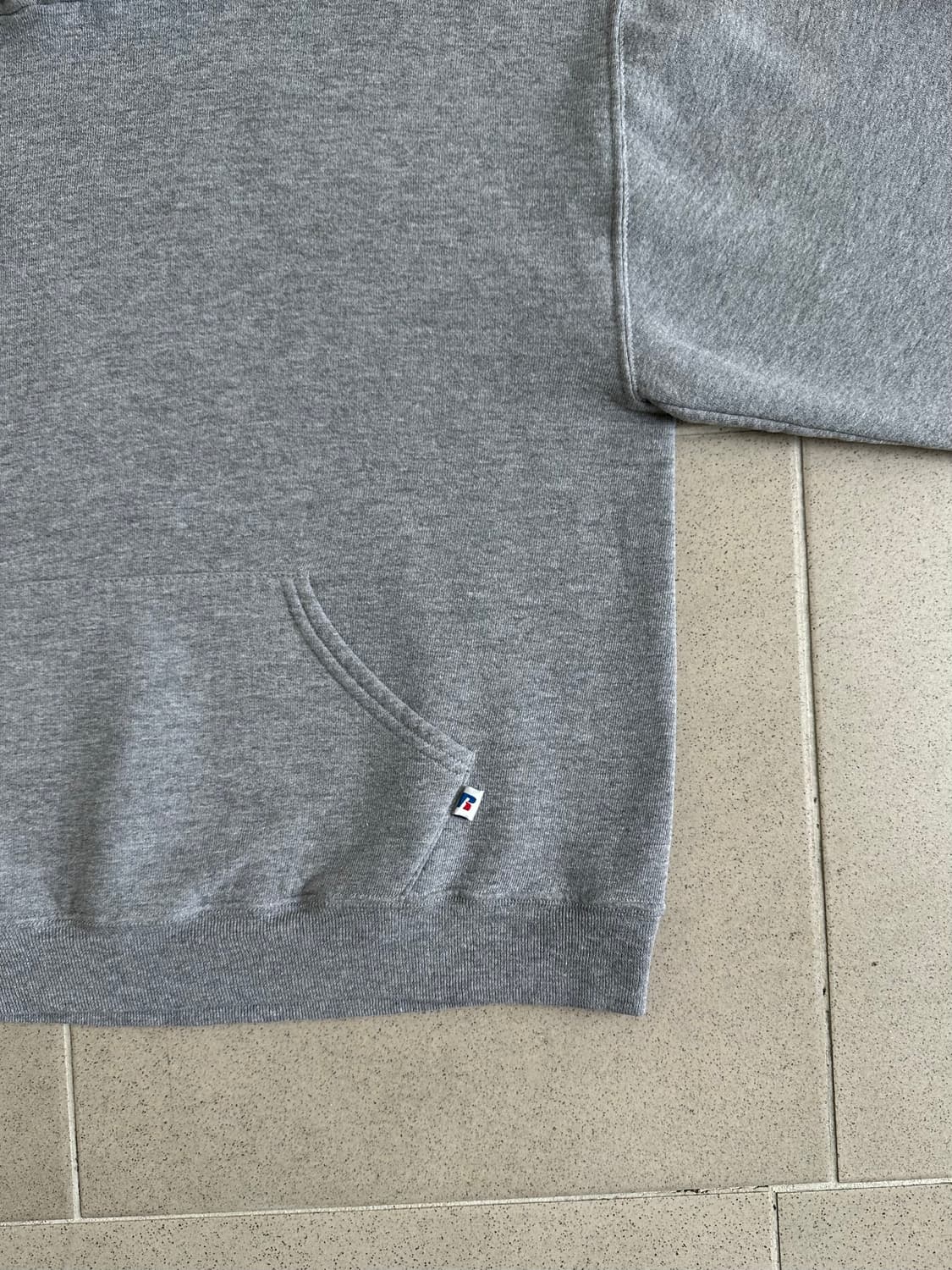 빈티지 러셀 후드 그레이 M 상품이미지3