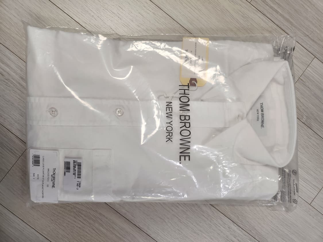 새상품) 톰브라운 옥스포드 삼선 화이트셔츠 2 상품이미지7