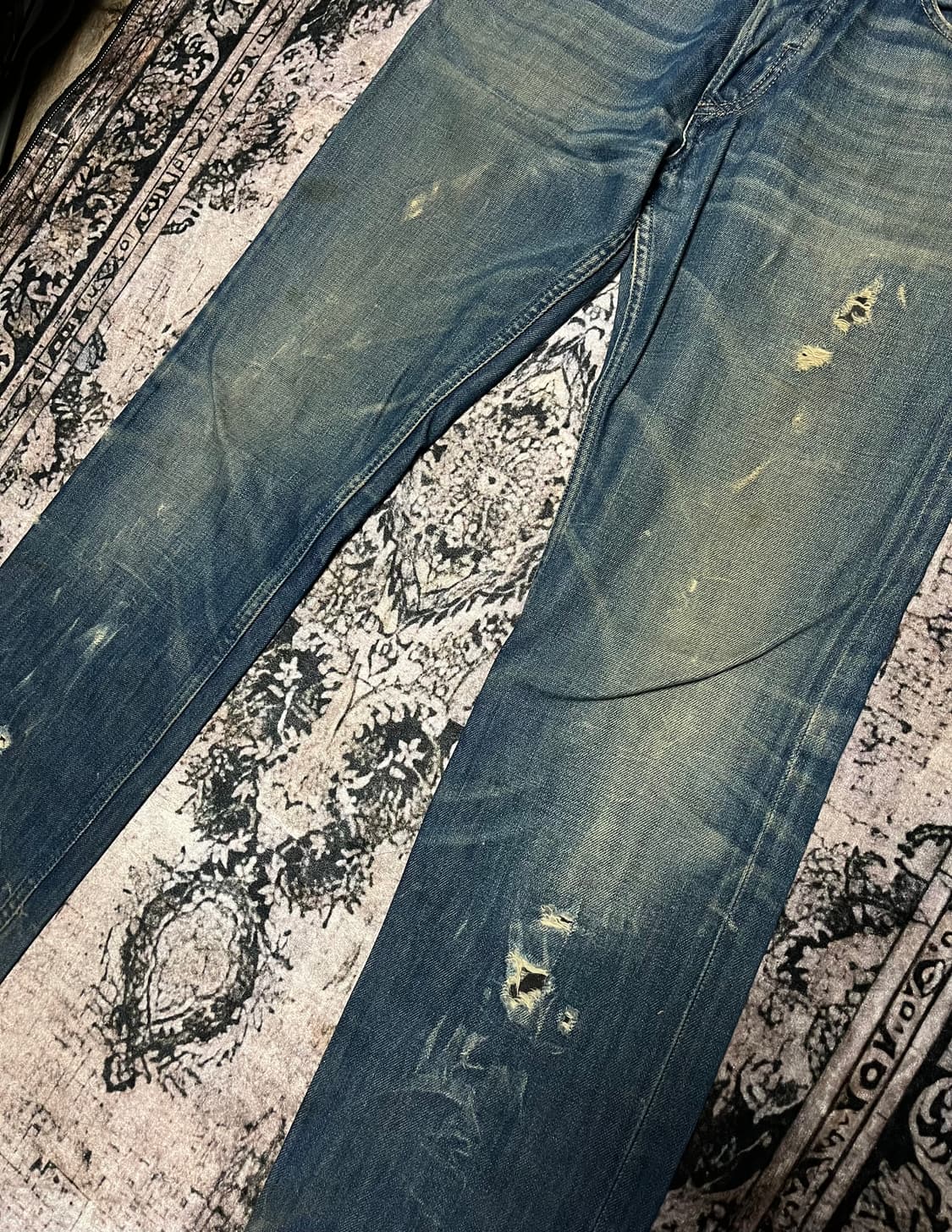 디젤 슬래머 디스트로이드 데님팬츠 30 - 32 상품이미지4