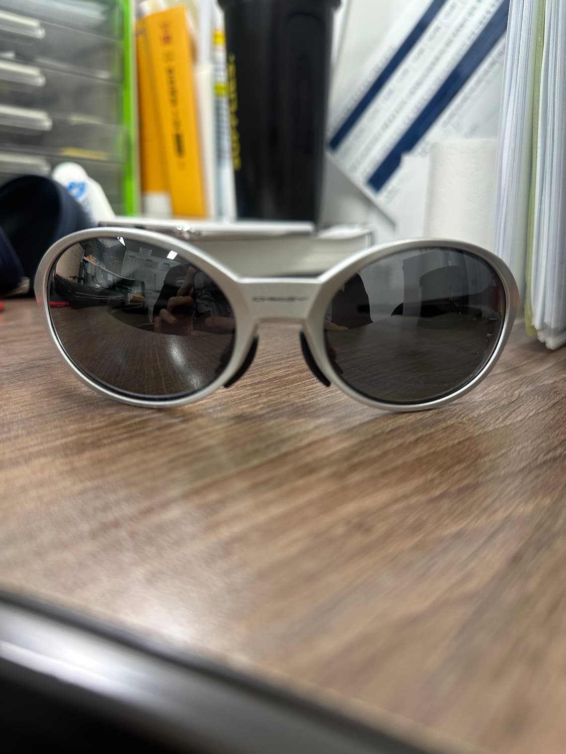 오클리 아이자켓 리덕스 실버 프레임 선글라스 상품이미지4