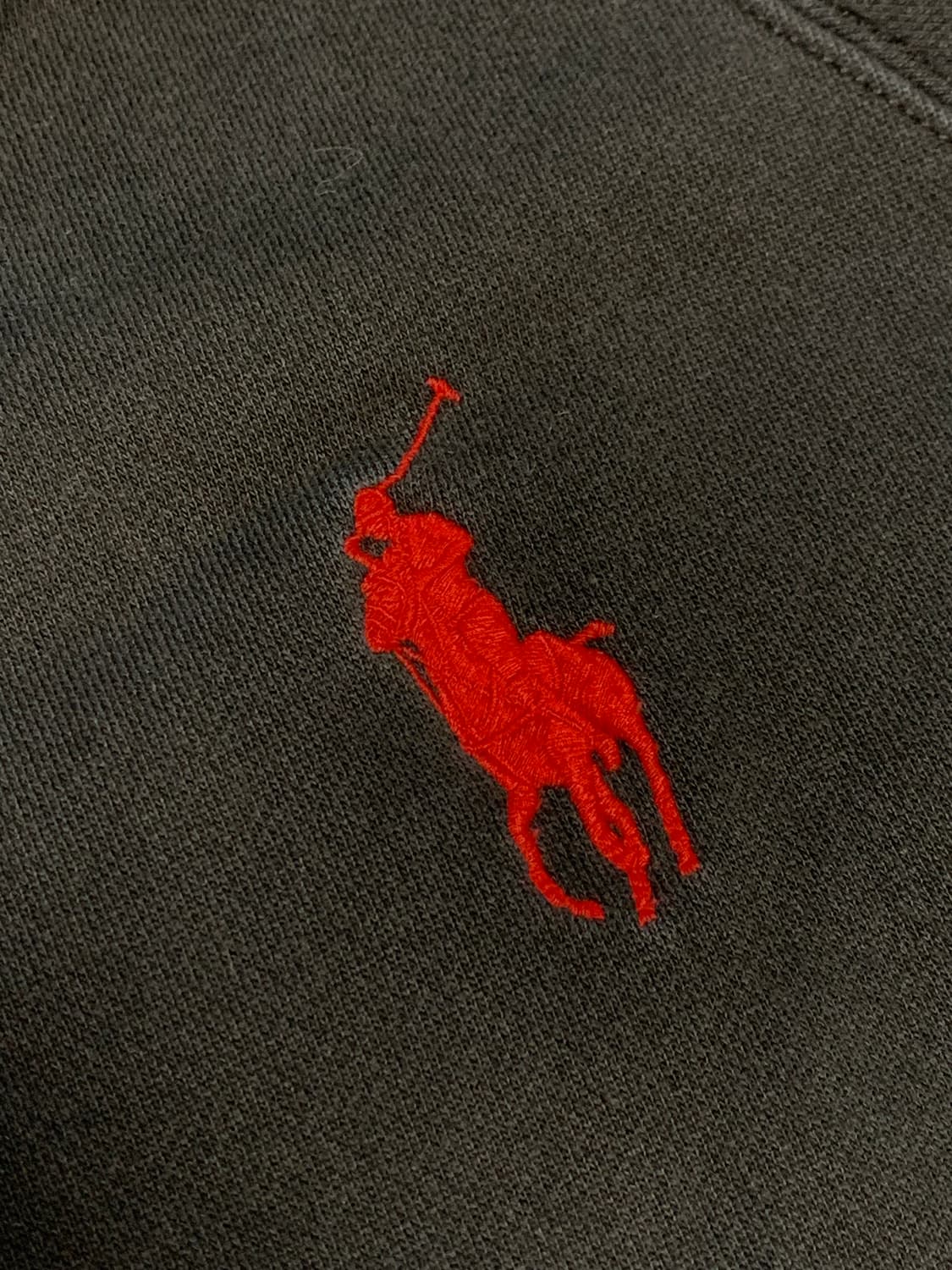 폴로 빅포니 후드집업 블랙 상품이미지3