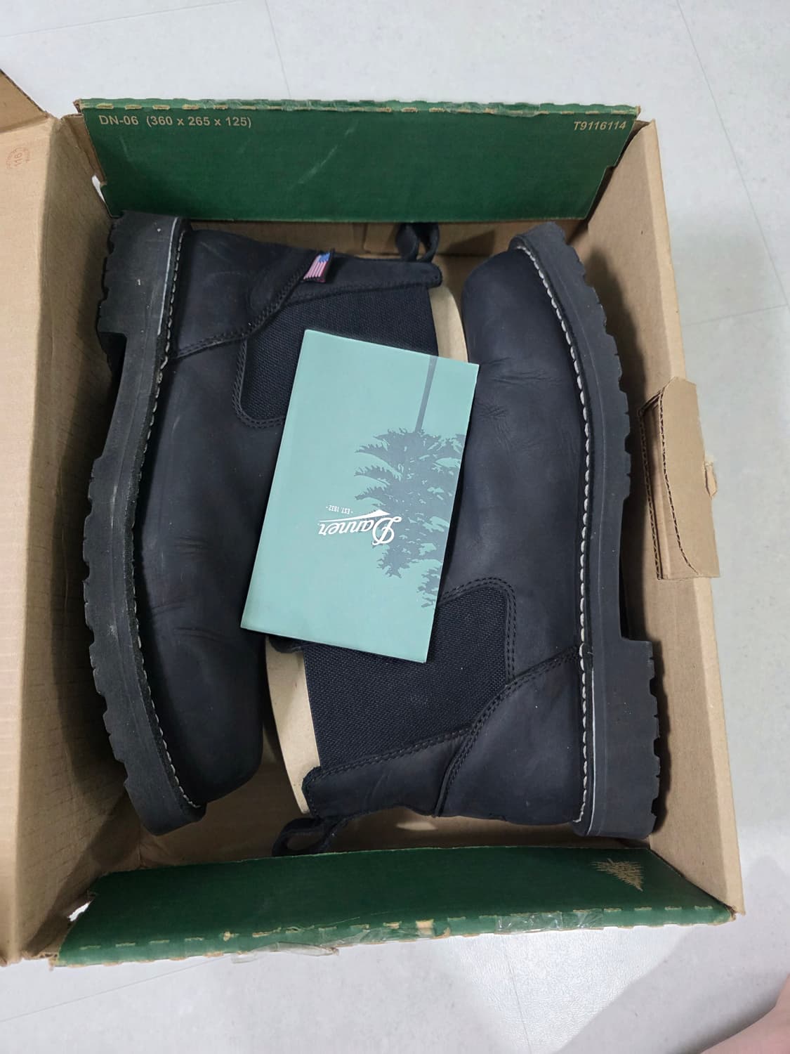 Danner Bull Run Chelsea 6" Black US 11.5 상품이미지6