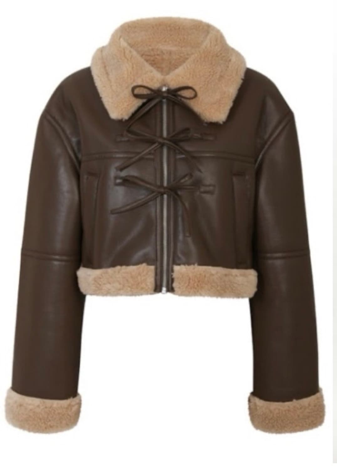 페인오어플레져 무스탕 브라운 상품이미지1