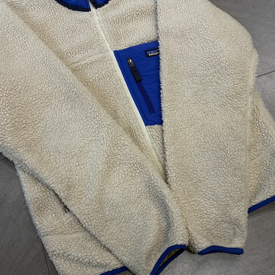 파타고니아 정품 레트로x 플리스 아이보리 자켓  상품이미지9