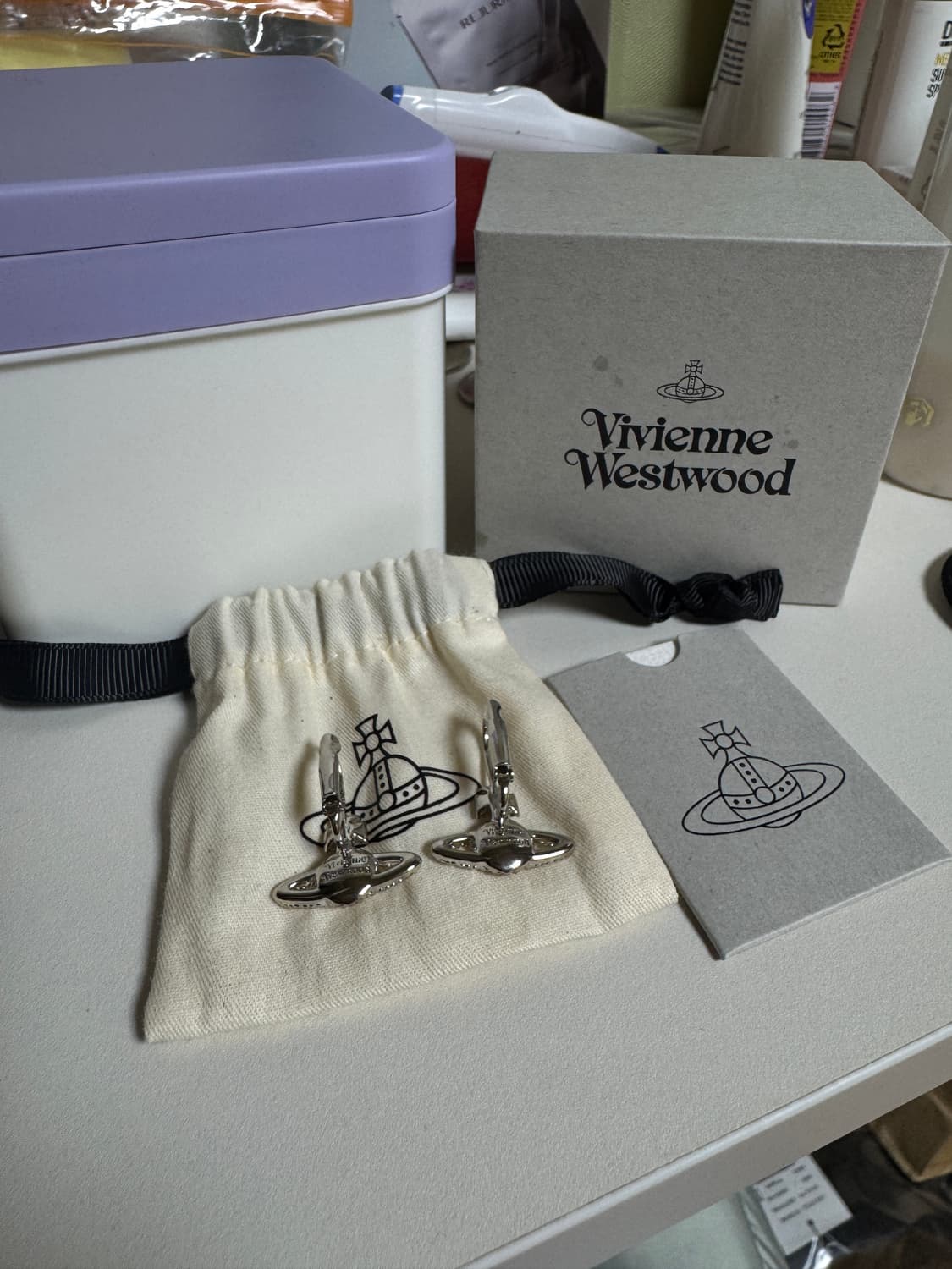 양홍원 착용) 비비안 웨스트우드 그레이스 바스 귀걸이 상품이미지5