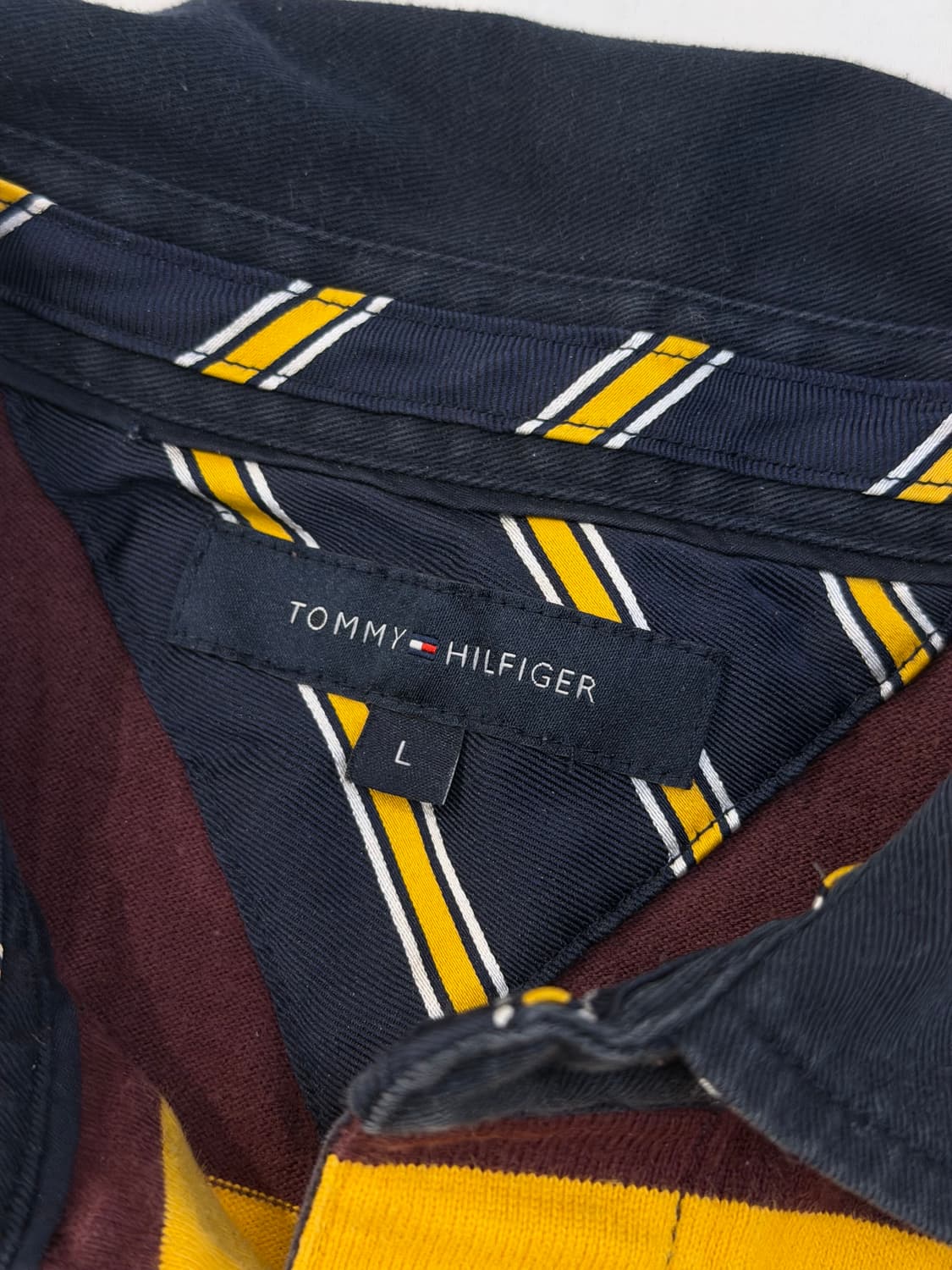 타미힐피거 치프키프 스트라이프 럭비티 롱슬리브 상품이미지4