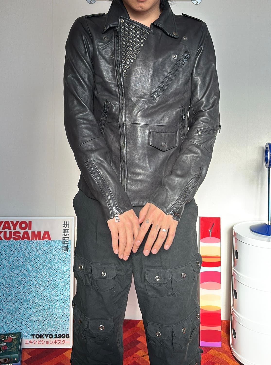 MAKIN JAN MA 2010 Bullet Leather Jacket 상품이미지2