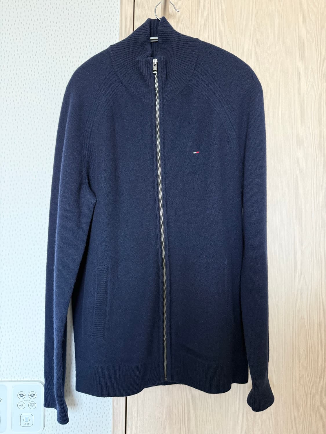 타미힐피거 집업 울니트 네이비 상품이미지1