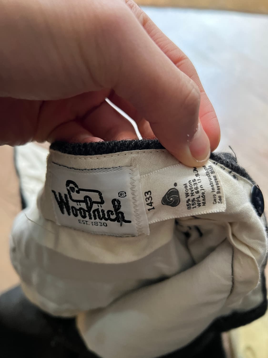 [32]80's 울리치 Made in USA 해링본 울 트라우저 팬츠 상품이미지6