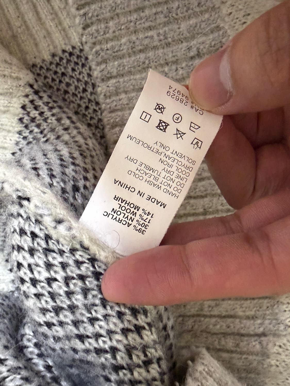 [M]스투시 8볼 니트 상품이미지4