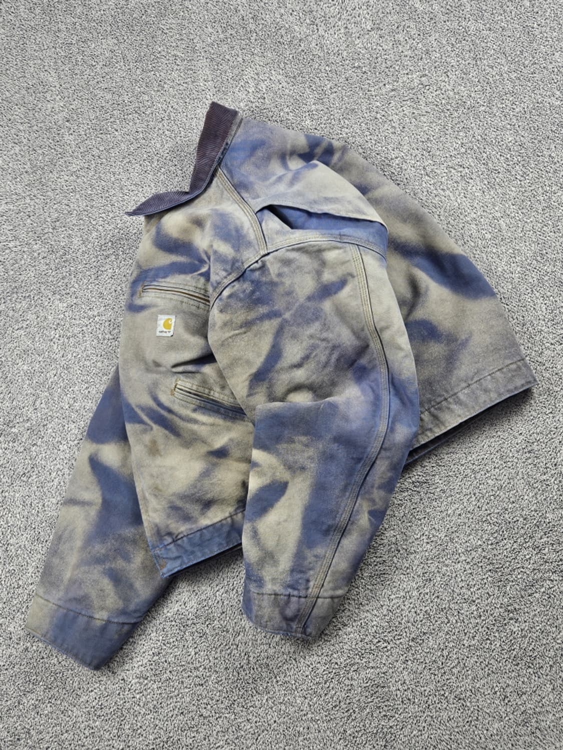 칼하트 J01 디트로이드 다잉워시드 커스텀 자켓 ( 48 )/ 10120 상품이미지3