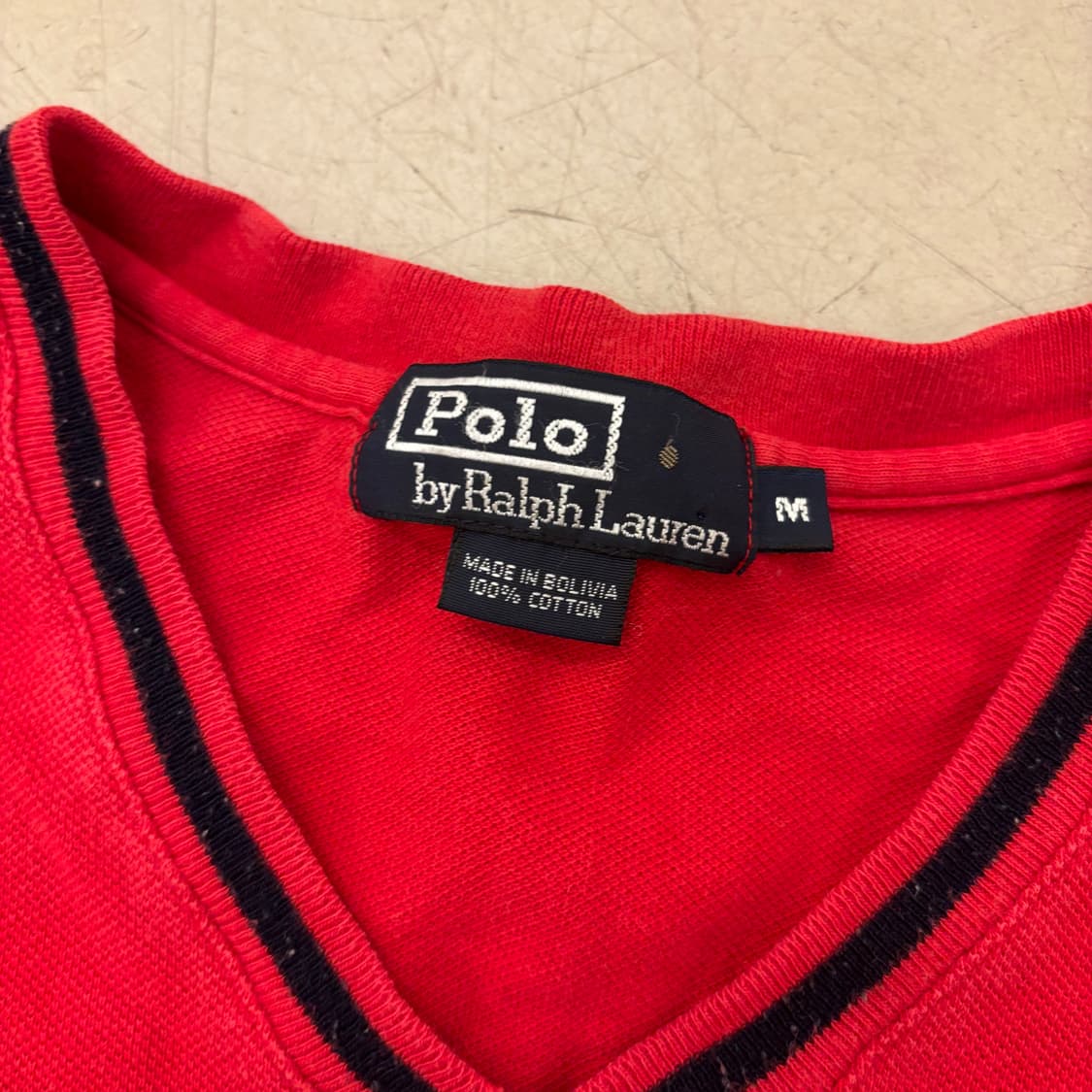 폴로 랄프로렌 포니 브이넥 반팔티 상품이미지3