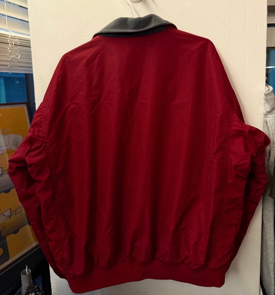 [L] 컬럼비아 남성 후리스 웜업 자켓 버건디 상품이미지3