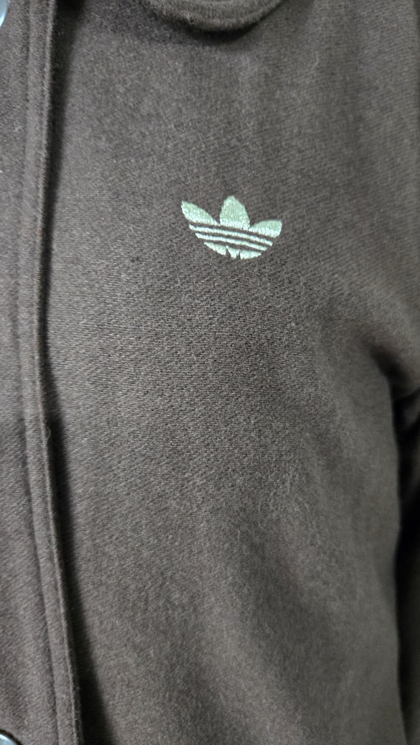 00s 아디다스 오리지널 브라운 울코트 상품이미지2