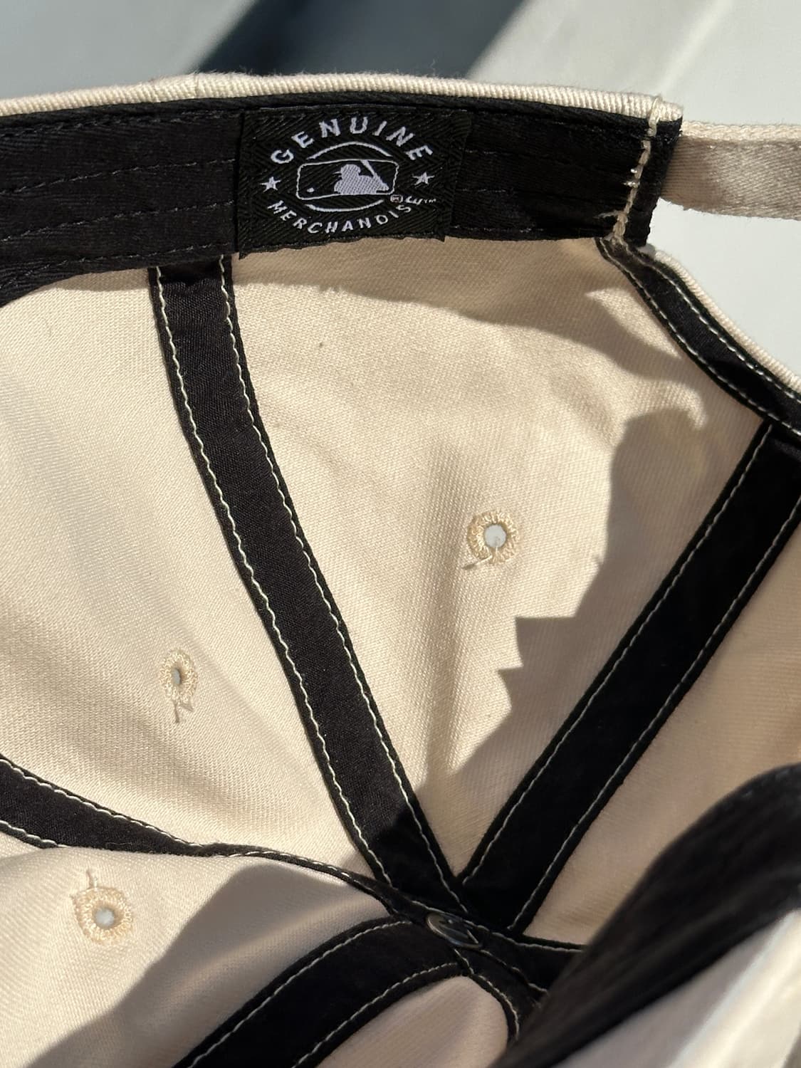 [F] 47브랜드 다저스 로고 아이보리 볼캡 모자 상품이미지6