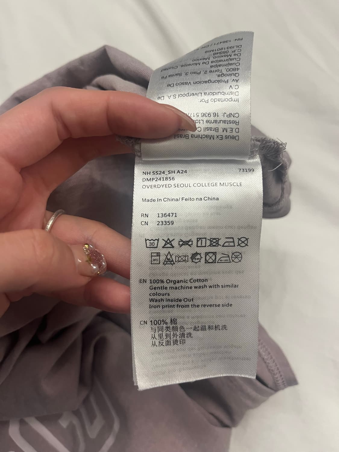 Deus 오버다이드 서울 칼리지 머슬 L 상품이미지4