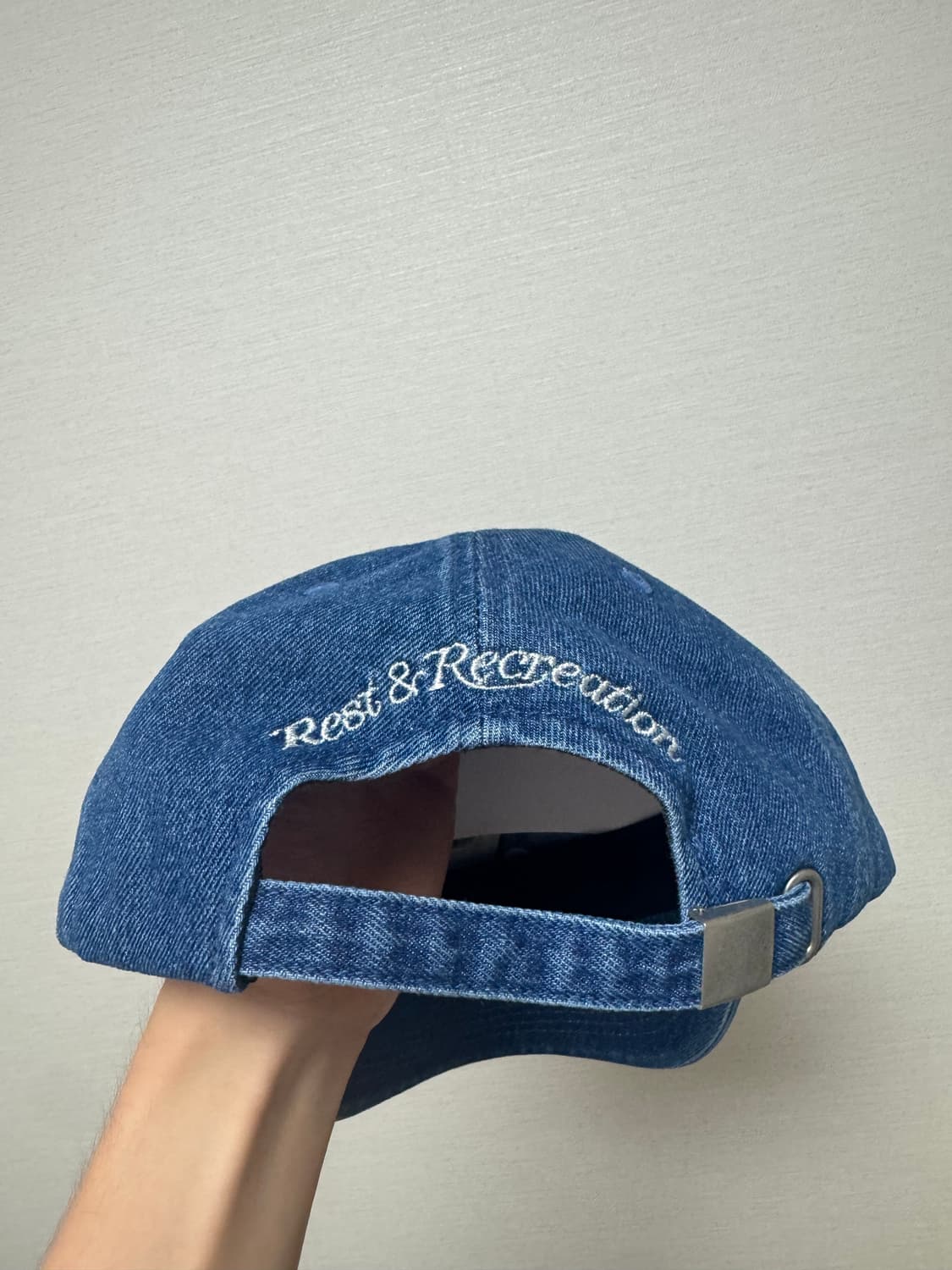 레스트 앤 레크레이션 데님 모자 상품이미지2