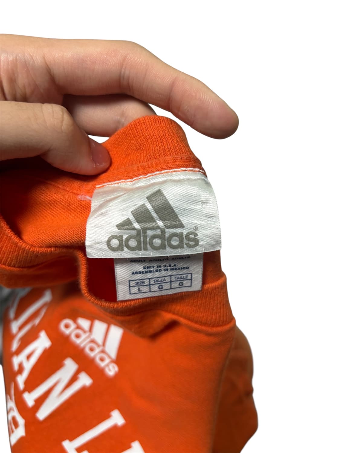 00s Adidas Detroit Tigers T Shirt 상품이미지4
