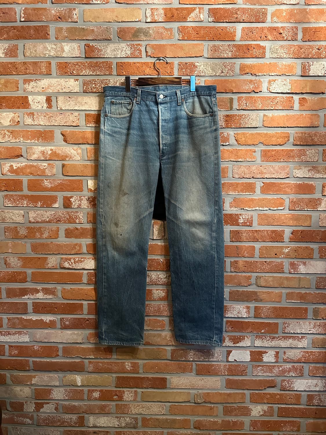 90s USA 빈티지 리바이스 501 0115 데님 팬츠 상품이미지1