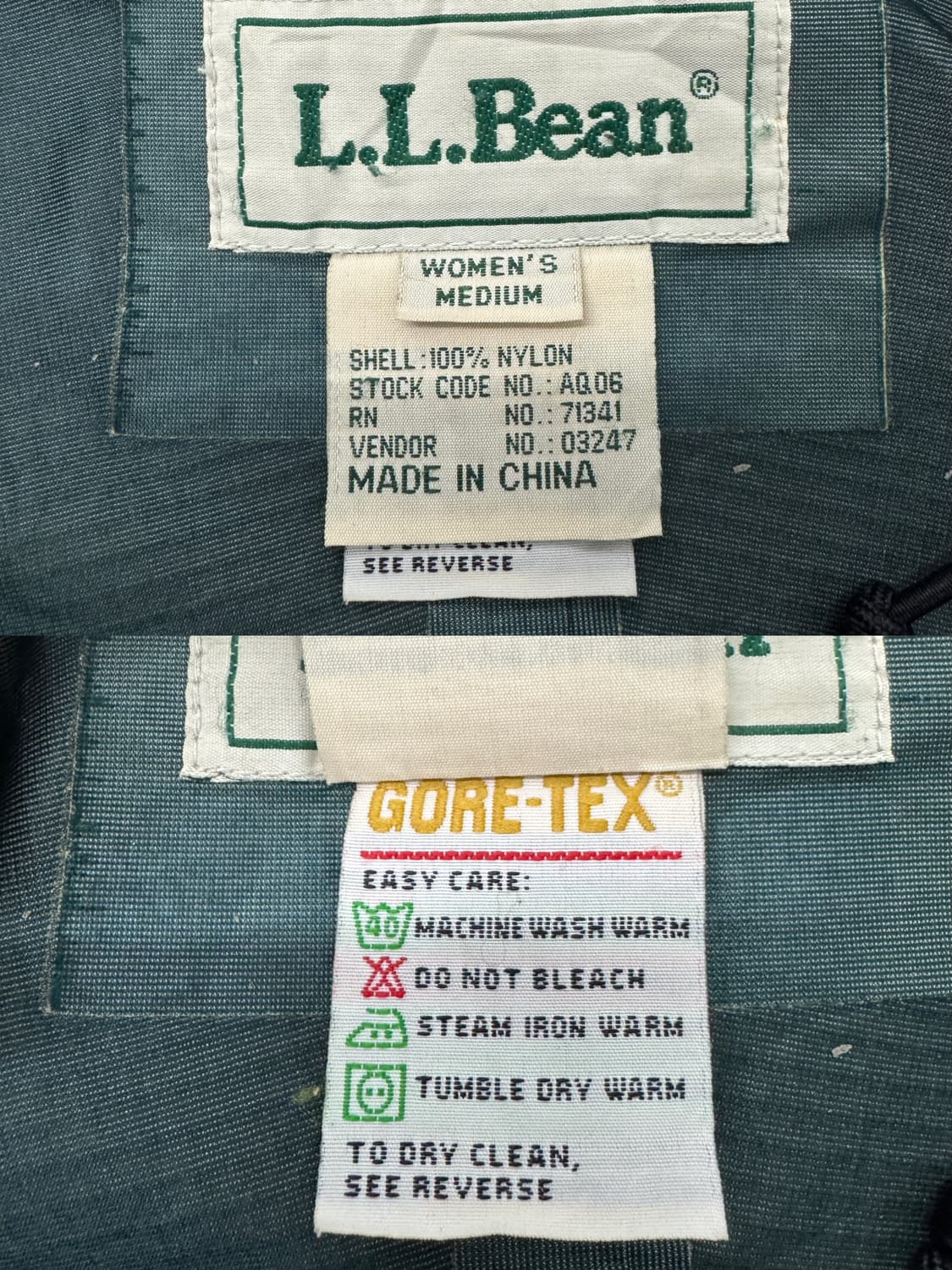 엘엘빈 90s 고어텍스 고프코어 풀오버 바람막이 자켓 상품이미지10